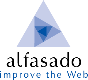 アルファサード　ロゴ Improve the Web